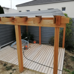 Réparation de toiture de pergola en acier Gardanne